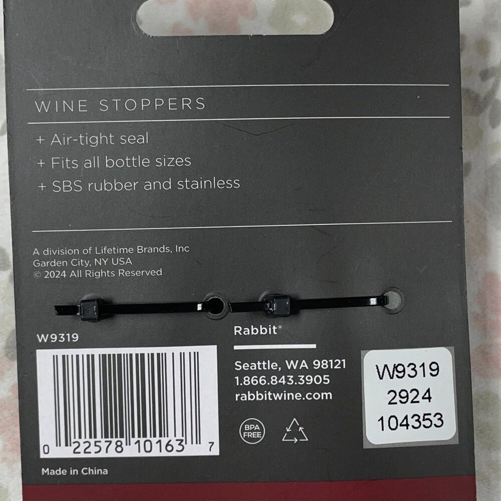 Houdini Wine Stoppers (2) - NWT - Picture 3 of 4